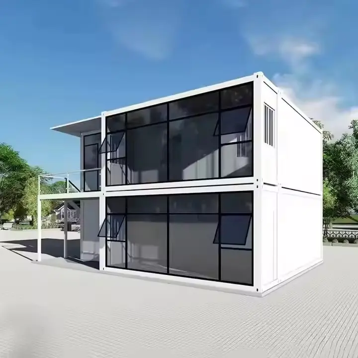 Контейнерный дом с 2 спальнями